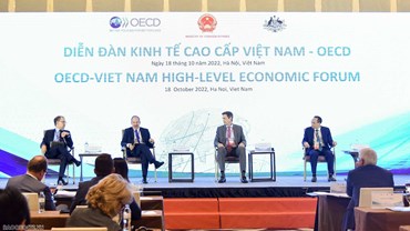 Diễn đàn kinh tế cao cấp Việt Nam-OECD năm 2022: Vì mục tiêu phát triển bền vững