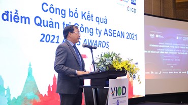 Lễ Trao Giải Thẻ điểm Quản trị Công ty ASEAN năm 2021